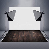 Aperturee - Smoked Color Baby Photography Wooden Rubber Floor Mat