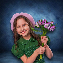Aperturee - Soft Fabric Blue Backdrop For Portrait Photography