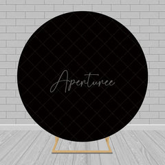 Aperturee - Solid Color Round Backdrop Circle Covers for Party