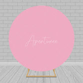 Aperturee - Solid Color Round Backdrop Circle Covers for Party