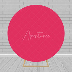 Aperturee - Solid Color Round Backdrop Circle Covers for Party