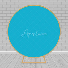 Aperturee - Solid Color Round Backdrop Circle Covers for Party