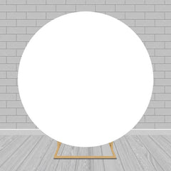 Aperturee - Solid Color Round Backdrop Circle Covers for Party