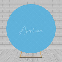 Aperturee - Solid Color Round Backdrop Circle Covers for Party