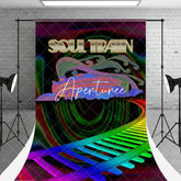 Aperturee - Soul Train Psychedelic Rainbow Color Sweep Backdrop