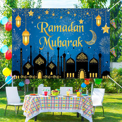 Aperturee - Sparks Moon Star Nights Ramadan Mubarak Backdrop