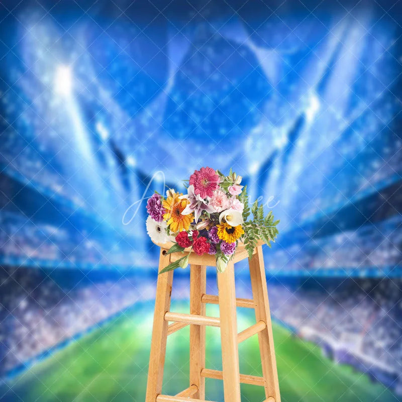 Aperturee - Sports Event Football Field Photography Backdrop