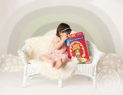 Aperturee - St Patricks Day Mini Sessions Boho Rainbow Portrait Backdrop