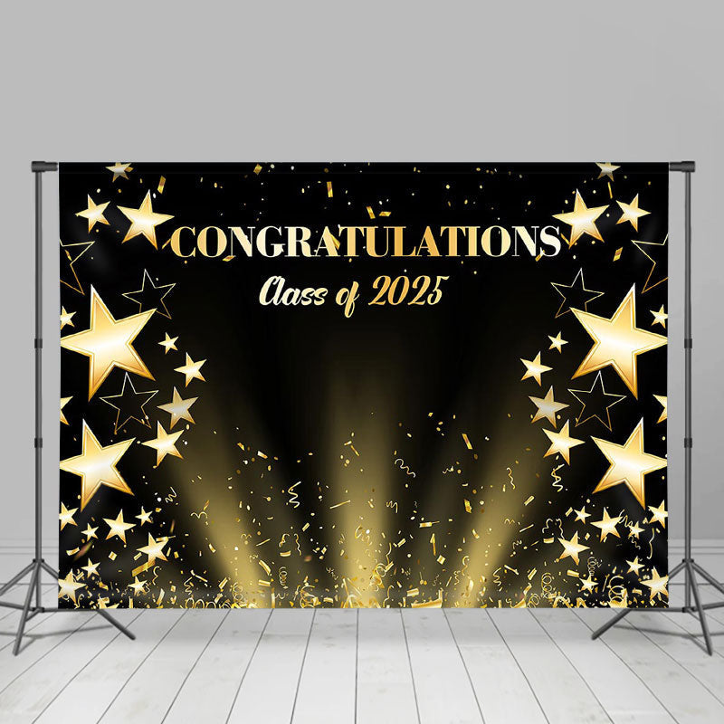 Aperturee - Star Ribbon Congras Class Of 2025 Photo Backdrop
