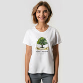 Aperturee - Summer Family Reunion Tree Custom Name T-Shirt