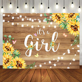 Aperturee - Sunflower It s A Girl Baby Shower Photoshoot backdrop