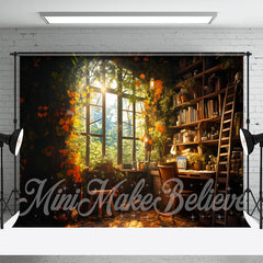 Aperturee - Sunlight Glass Window Study Floral Spring Backdrop