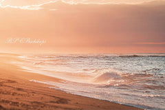 Aperturee - Sunset Beach Portrait Sea Photography Backdrop For Holiday