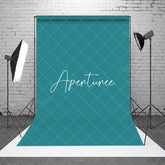 Aperturee - Teal?Blue Solid Color Simple Photography Backdrop