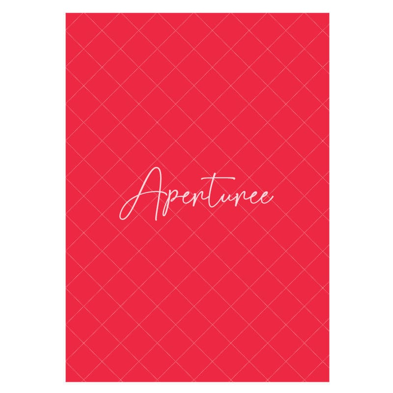 Aperturee - Pure Solid Red Photo Booth Backdrop For Portrait