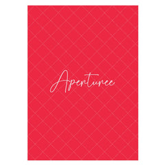 Aperturee - Pure Solid Red Photo Booth Backdrop For Portrait