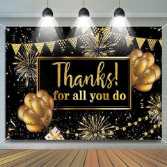 Aperturee - Thanks Ribbons Teacher Appreciation Week Backdrop