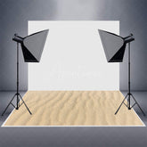 Aperturee - Top View Desert Ripples Textured Rubber Floor Mat