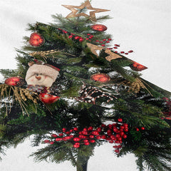 Aperturee - Toy Ball Christmas Tree Wall Tapestry Room Deco