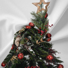 Aperturee - Toy Ball Christmas Tree Wall Tapestry Room Deco