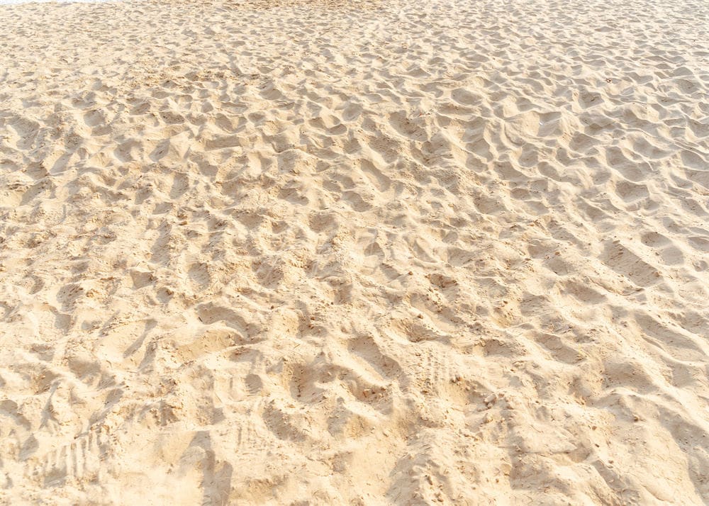 Aperturee - Sand Pattern Tropical Beach Texture Rubber Floor Mat
