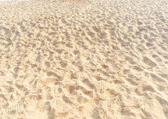 Aperturee - Sand Pattern Tropical Beach Texture Rubber Floor Mat