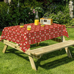 Aperturee - Ugly Sweather Christmas Rectangle Tablecloth