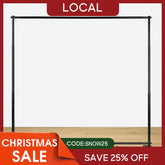 Aperturee - (7 Day Delivery) Plus Size Adjustable Step and Repeat Backdrop Banner Stand