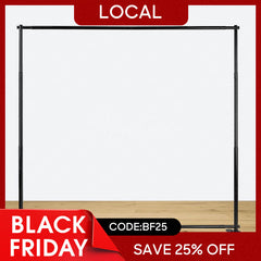 (7 Day Delivery) Plus Size Adjustable Step and Repeat Backdrop Banner Stand