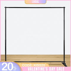 Aperturee - (7 Day Delivery) Aperturee Plus Size Adjustable Step and Repeat Backdrop Banner Stand
