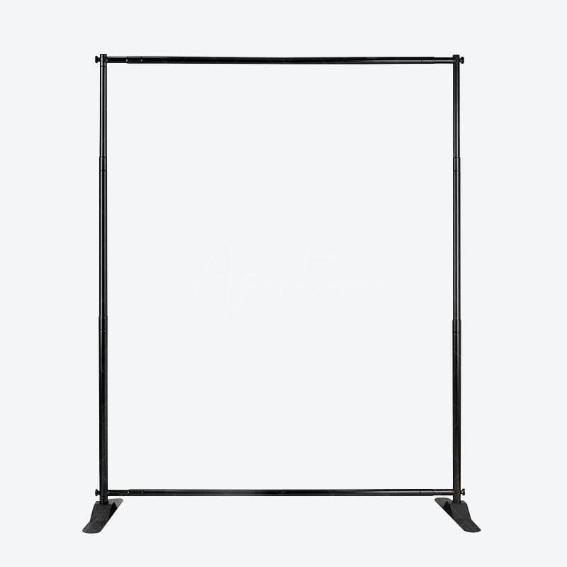 Aperturee - (7 Day Delivery) Plus Size Adjustable Step and Repeat Backdrop Banner Stand