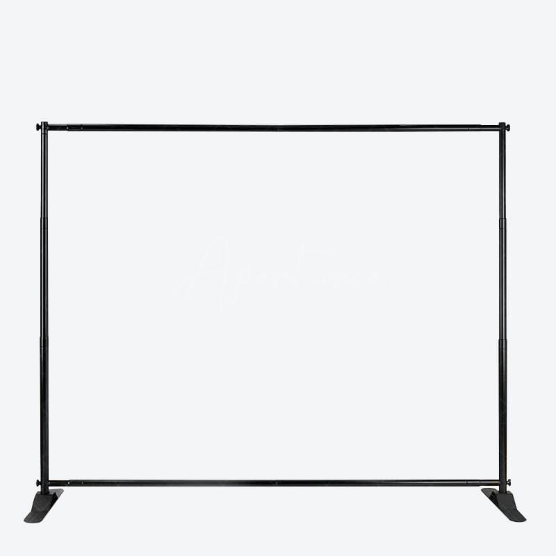 Aperturee - (7 Day Delivery) Plus Size Adjustable Step and Repeat Backdrop Banner Stand