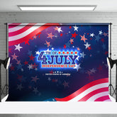 Aperturee - Usa Flag Stars 4th Of July Independence Day Backdrop