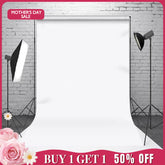 Pure White Solid Color Portrait Photo Booth Backdrop