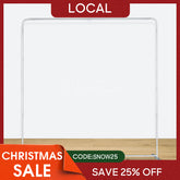 Aperturee - (7 Day Delivery) Aluminum Square Straight Tension Backdrop Stand