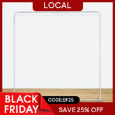 Aperturee - (7 Day Delivery) Aluminum Square Straight Tension Backdrop Stand