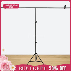 (7 Day Delivery) Aperturee T-Shape Adjustable Backdrop Stand Support Frame