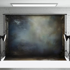 Aperturee - Vague Blue Old Master Wall Portrait Studio Backdrop