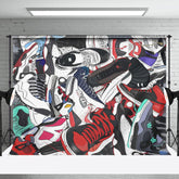 Aperturee - Various Sports Basketball Shoes Backdrop For Party