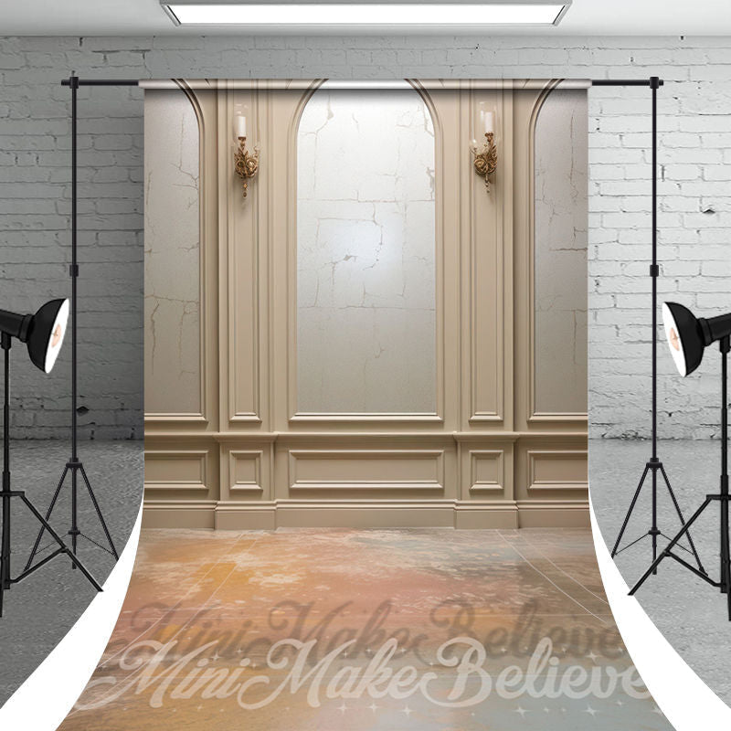 Aperturee - Vintage Arch Wall Gypsum Backdrop For Photography