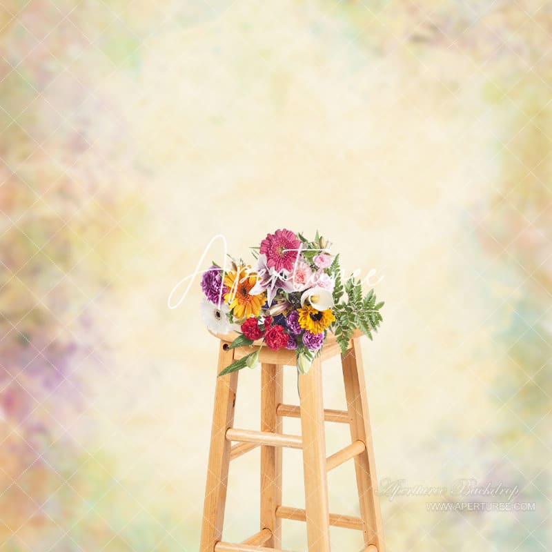 Aperturee - Vintage Floral Fine Art Portrait Abstract Backdrop