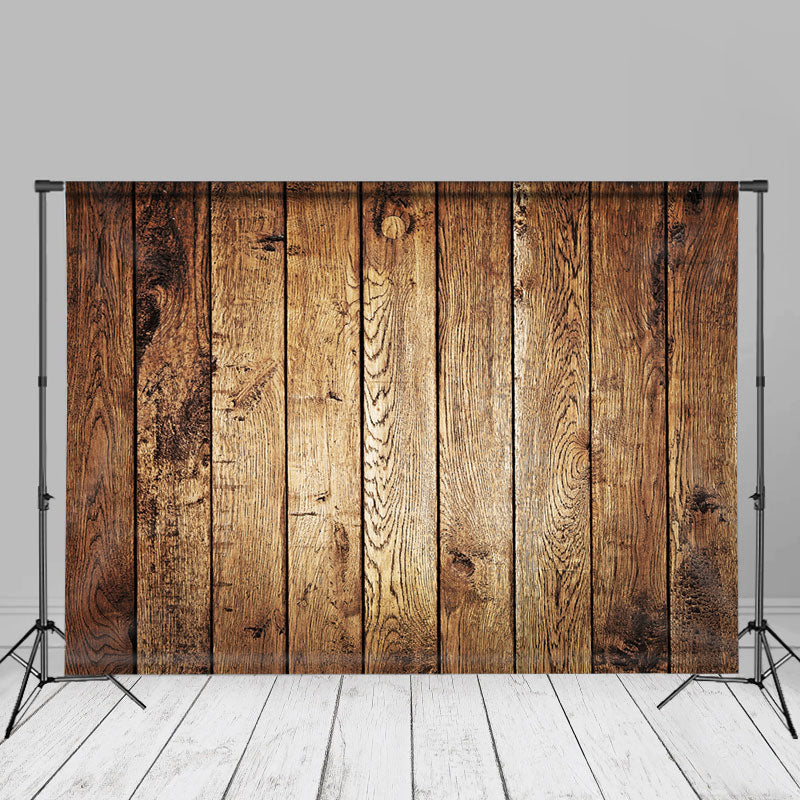 Aperturee - Vintage Old Barn Vertical Stripe Portrait Backdrop