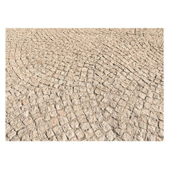 Aperturee - Vintage Street Stone Floor Photo Rubber Mat