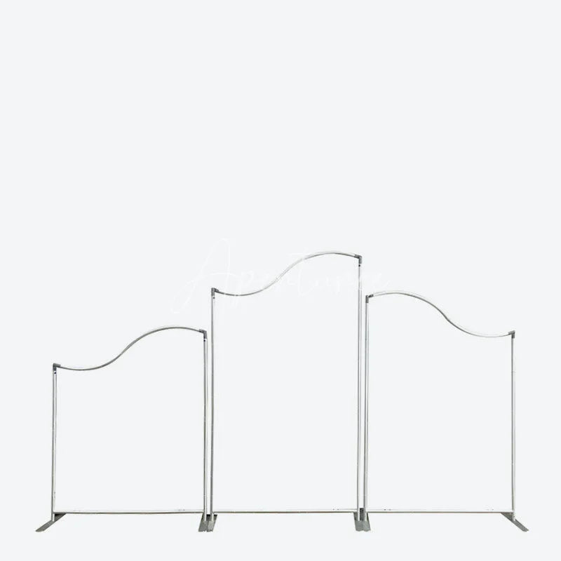 Lofaris Wave Top Arch Chiara Wall Party Frame 3 Piece Set