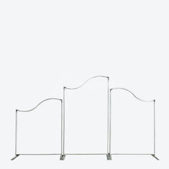 Lofaris Wave Top Arch Chiara Wall Party Frame 3 Piece Set