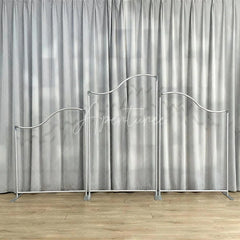 Lofaris Wave Top Arch Chiara Wall Party Frame 3 Piece Set