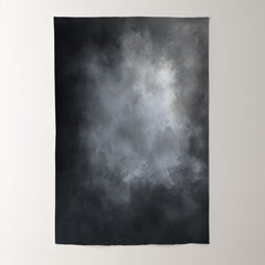 Aperturee - White Black Oil Painting Photography Studio Backdrop