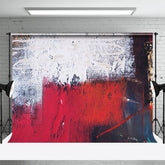 Aperturee - White Red Black Inkjet Graffiti Wall Photo Backdrop