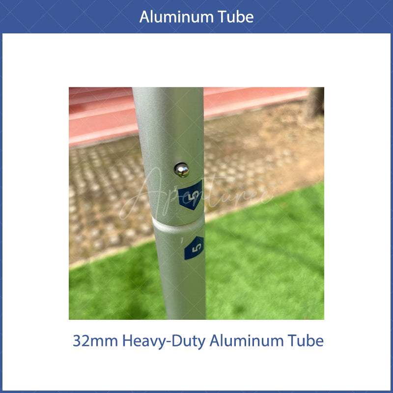 Aperturee - Wide Arch 10x8ft Wedding Stand Balloon Semi-circle Frame