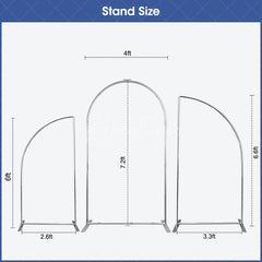Aperturee Wild Free Animals Arch Backdrop Kit For Birthday Party